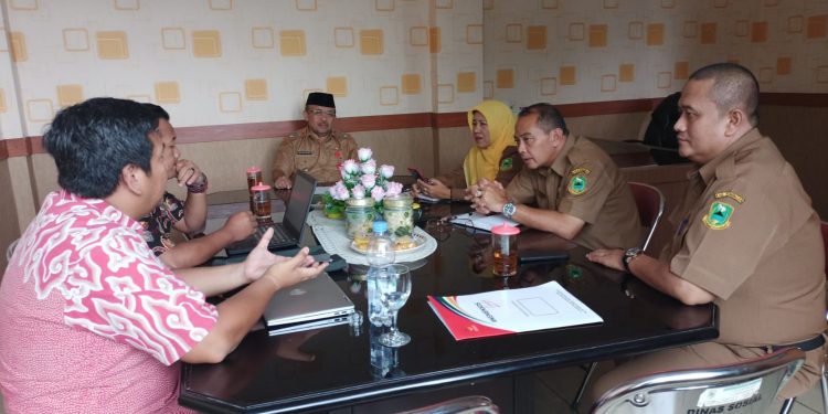 Kunjungan Kementerian Sosial (Biro Perencanaan) ke Dinas Sosial Kabupaten Kuningan